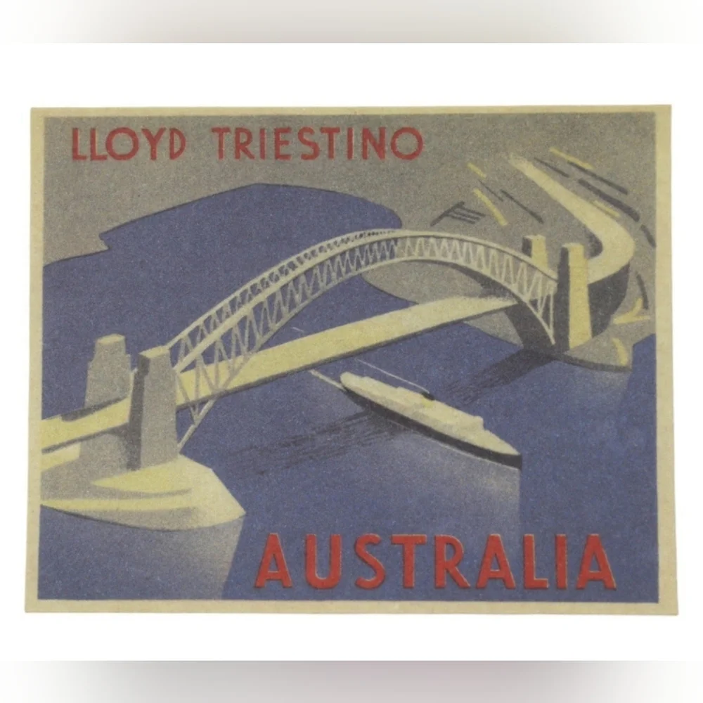 Louis Vuitton Ocean Liner Sticker Postcard - Picture 4 of 4